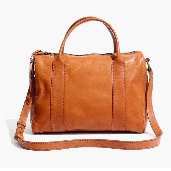 MADEWELL The Prague Satchell Genuine Leather bag - Picture 1 of 16